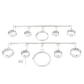 Refined Restraint - Luxurious Stainless Steel Bondage Kit Spreaders and Hangers